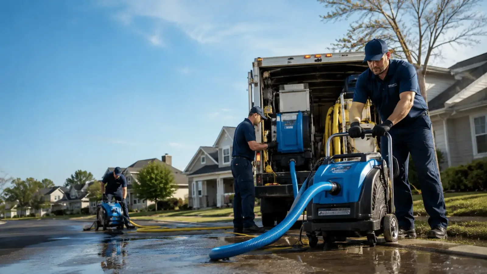 Flood Damage Cleanup in Charleston Afb, SC